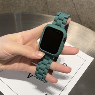 ［Moon]適用iwatch9表帶 適用於applewatch98765432亞克力糖果色SE女生錶帶