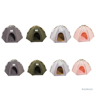 Woow 可折疊狗貓帳篷輕型帳篷寵物戶外野營休息帳篷