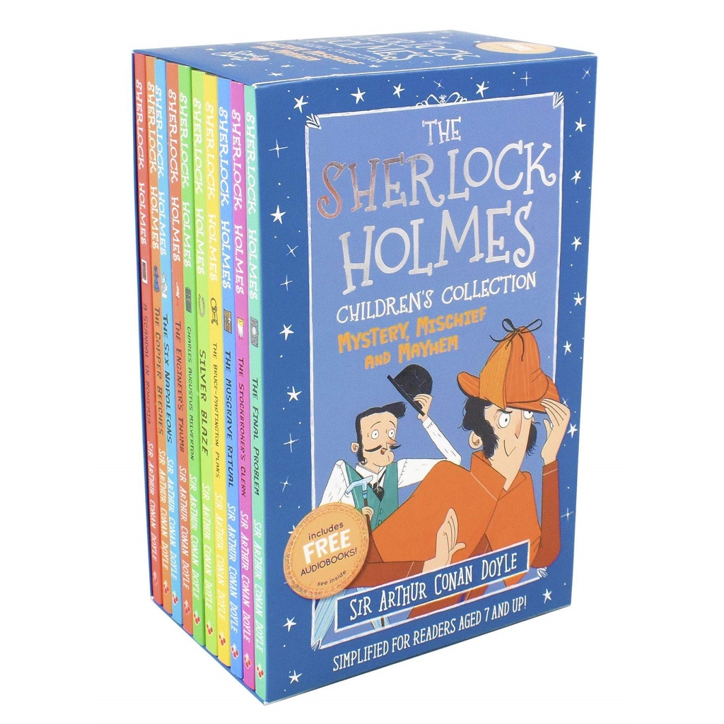 The Sherlock Holmes Children's Collection 1 (10本平裝本+音檔QRcode)(有聲書)/Sir Arthur Conan Doyle【三民網路書店】