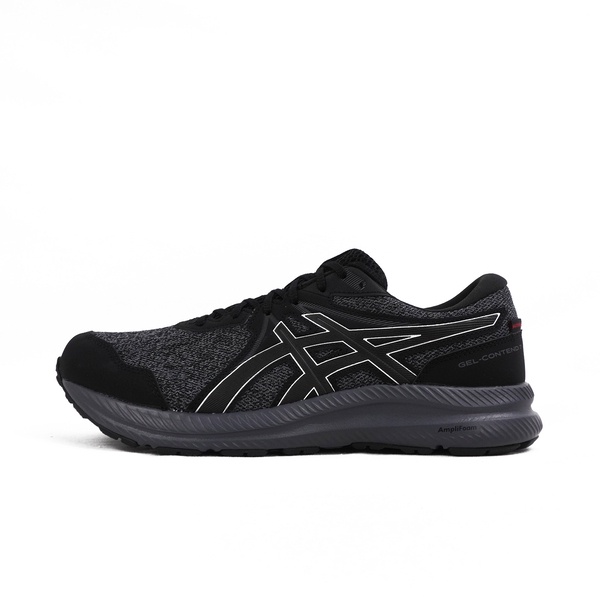 Asics GEL-Contend 7 WP 4E 男 慢跑鞋 運動 超寬楦 防潑水 黑灰 [1011B820-001]