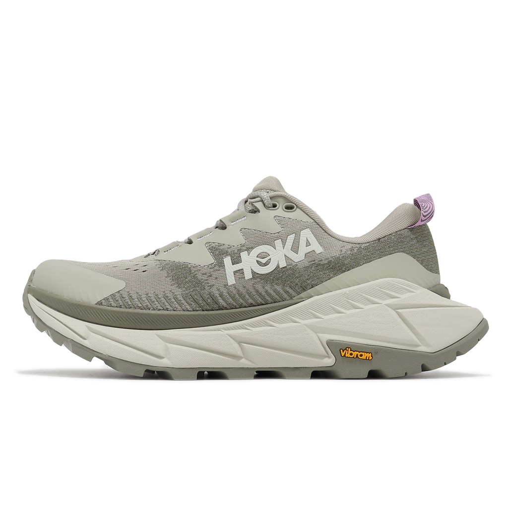 Hoka 越野跑鞋 Skyline-Float X 灰綠 黃金大底 推進板 戶外 女鞋 ACS 1143430BYCL