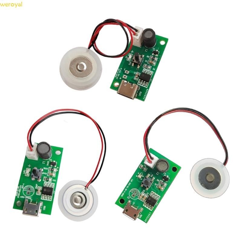 Weroyal 超聲波霧化器 20mm 113KHz 霧化器 DIY 加濕器帶 PCB