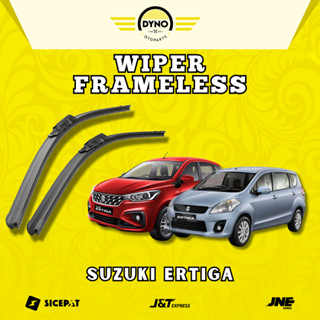 SUZUKI 1 套鈴木 Ertiga 全新 Ertiga 汽車雨刮器無框軟模型無鐵架