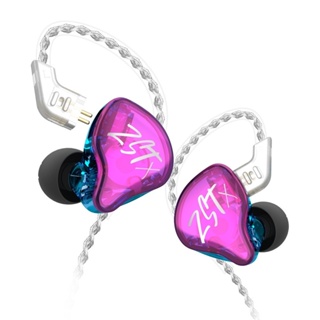 Kz ZST Pro X入耳式耳機混合耳機HIFI低音降噪彩色耳塞混合耳機運動DJ耳機