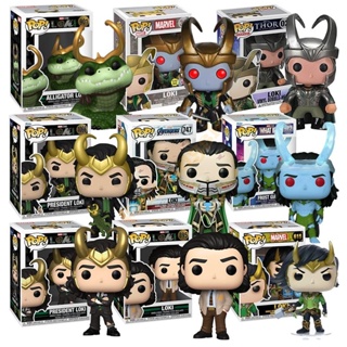 全新 Funko Pop 復仇者聯盟 Marvel Loki Alligator 901 總統 Loki Frost G