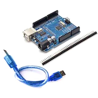 Uno R3芯片16Mhz For Arduino UNO R3開發板+USB線
