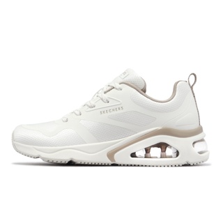 Skechers Tres-Air Uno-Modern AFF 白 奶茶 氣墊 女鞋 休閒鞋 177421WHT