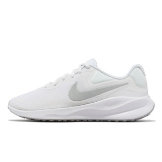 Nike 慢跑鞋 Revolution 7 白 全白 路跑 入門款 男鞋 運動鞋 【ACS】 FB2207-100