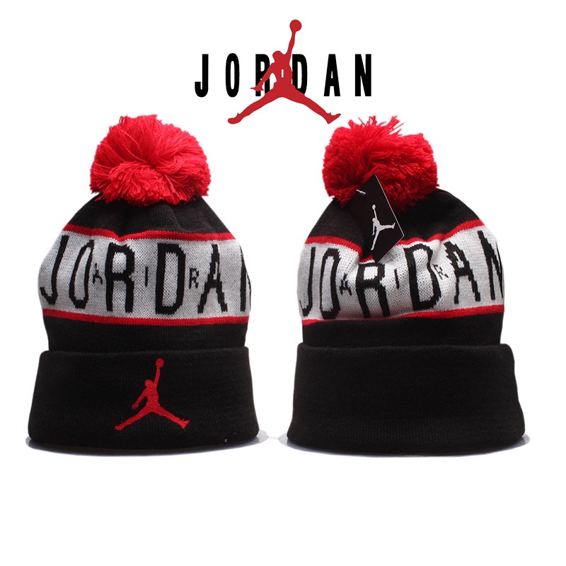 Jordan 豆豆時尚女式保暖針織冬季中性帽子