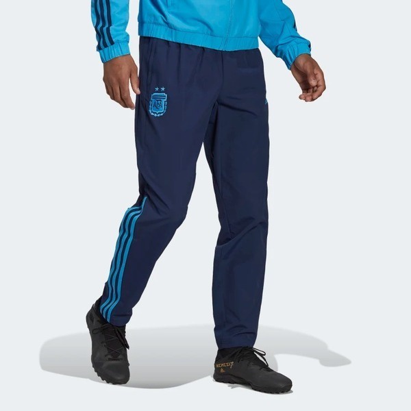 Adidas Afa Pre Pnt HF3940 男 足球 長褲 球褲 阿根廷國家隊 世足賽 世界盃 藍
