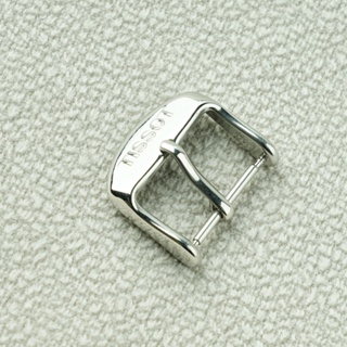 TISSOT 適用於天梭扣銀鈕扣手錶徽標雕刻針鎖 18 毫米