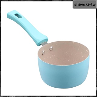 [ShiwakiTW] 不銹鋼小奶鍋多功能奶鍋小黃油加熱器小平底鍋野餐野營小炊具
