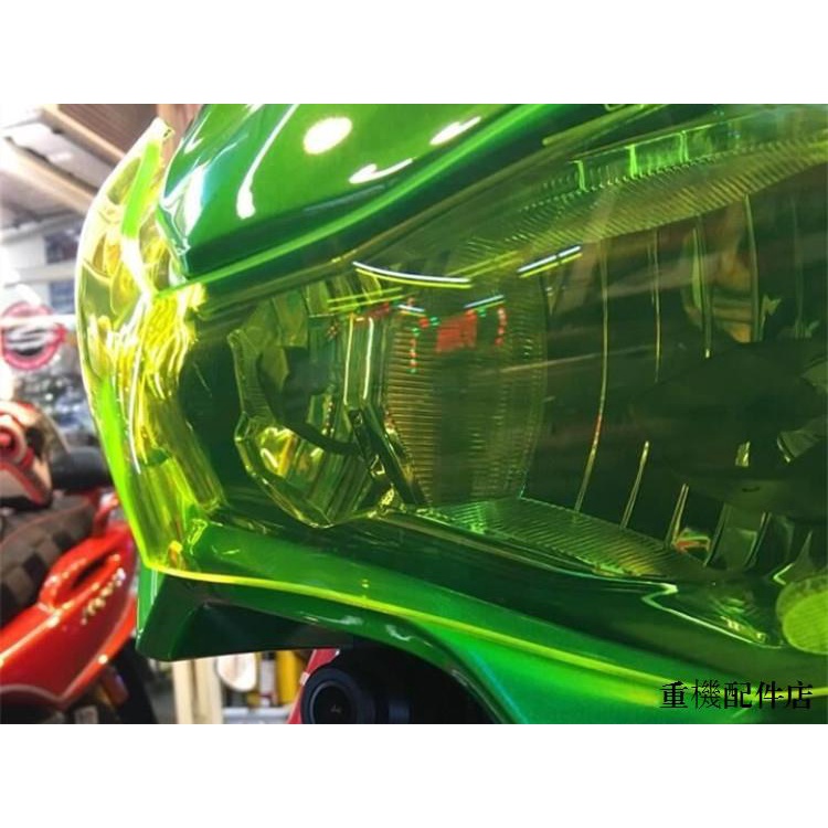 Kawasaki重機配件新款川崎Z900 2017年改裝大燈保護片車燈保護罩前燈護目片