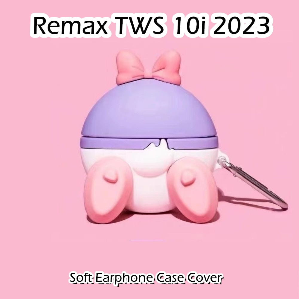【快速發貨】適用於 Remax TWS 10i 2023 Case 防摔卡通系列軟矽膠耳機套外殼保護套 NO.2