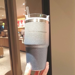 星巴克x史丹利 冰霸杯 限量款 304不鏽鋼保溫杯 吸管杯 大容量冰霸杯 咖啡杯 車載保溫杯 戶外運動水壺