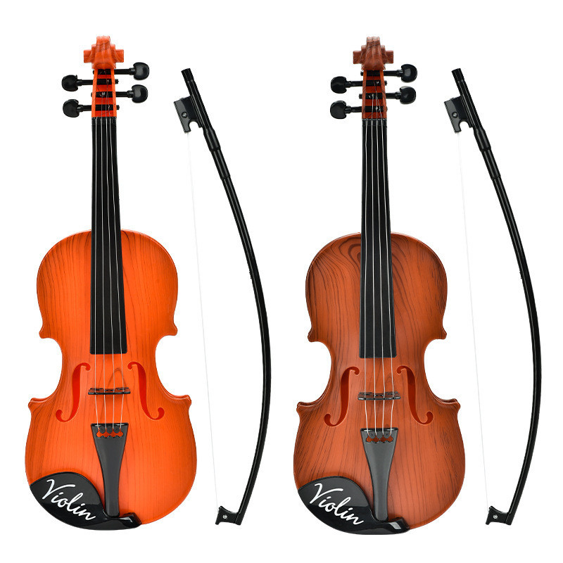 仿真小提琴兒童玩具可拉奏初學者早教音樂樂器女孩玩具禮品
