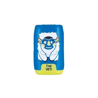 【MILAN 】COMPACT橡皮擦+削筆器 / 雪怪Yeti / 藍 TAAZE讀冊生活網路書店