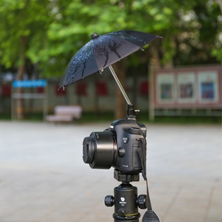單眼相機雨傘微單攝影機拍照錄頻道防雨防晒遮陽適用索尼佳能熱靴