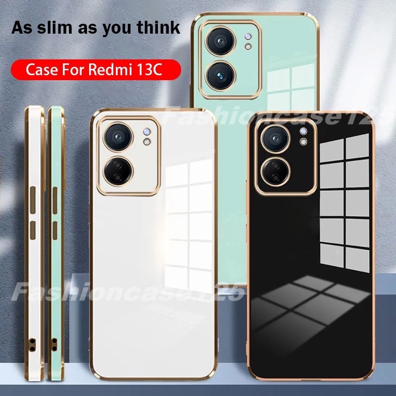 XIAOMI 適用於 Redmi13C 手機殼適用於小米 Redmi 13C Redmi13C 4G 2023 TPU