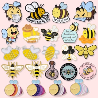 28款可愛動物、昆蟲、蜜蜂、琺瑯別針、蜜蜂聚會蜂蜜、琺瑯胸針、紀念品、金屬徽章、配飾、送給朋友的禮物