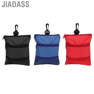 Jiadass 夾式高爾夫球 T 卹袋耐用 8.07x6.61 英吋多用途袋
