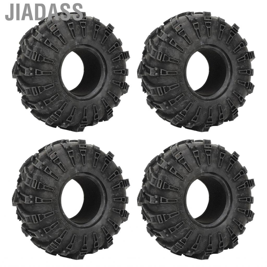 Jiadass 遙控汽車輪胎 高耐磨履帶橡膠輪胎配件