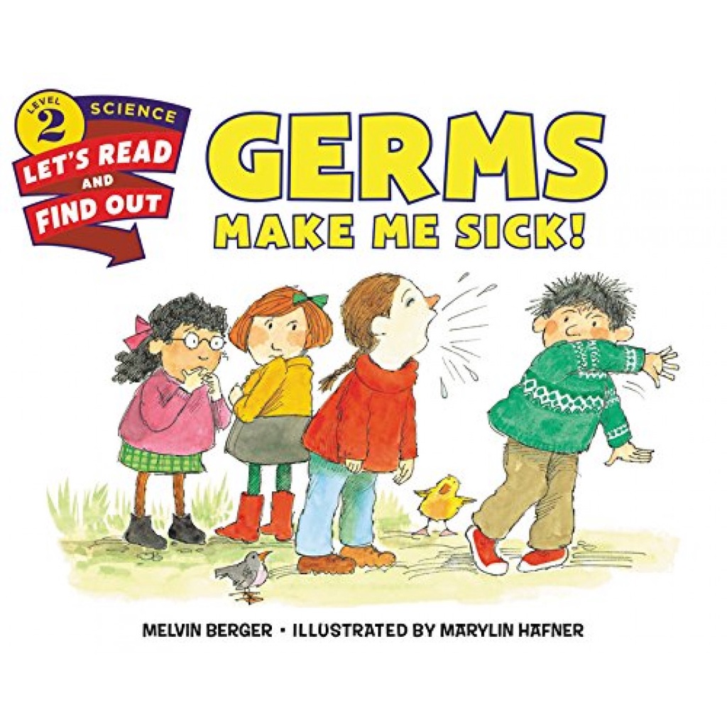 Germs Make Me Sick! (Stage 2)/Melvin Berger Let's-read-and-find-out Science 【禮筑外文書店】