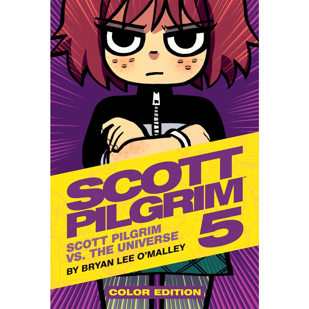 Scott Pilgrim 5 - Scott Pilgrim vs. the Universe : Color Edition (Graphic Novel)(精裝)/Bryan Lee O'Malley【禮筑外文書店】