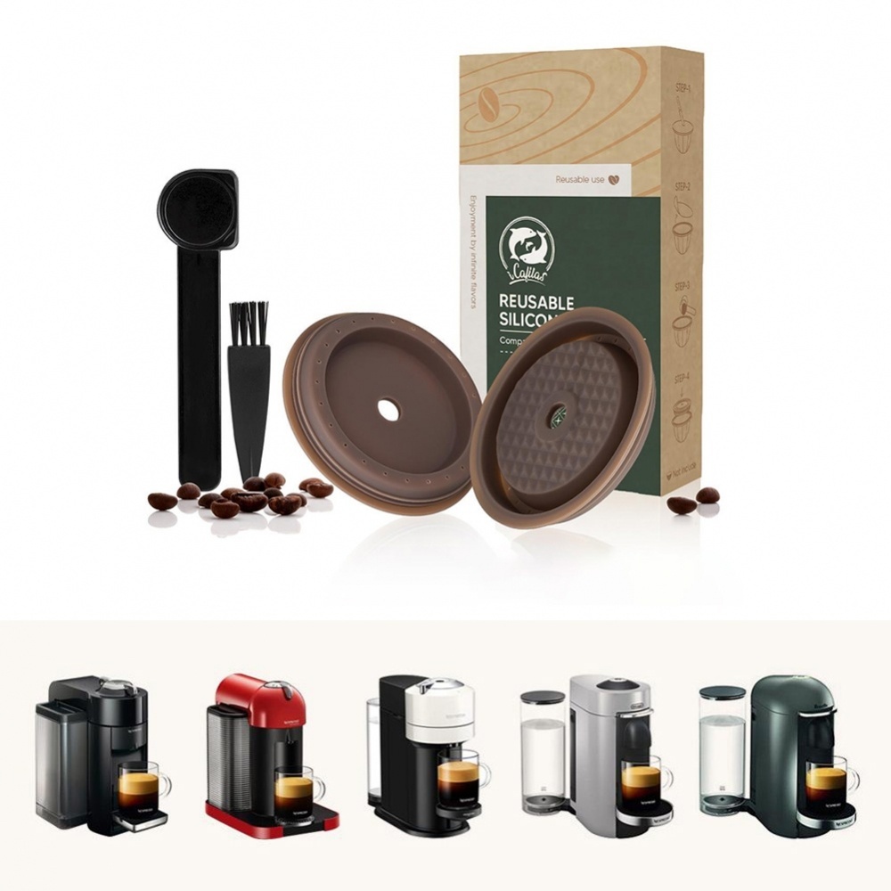 用於 Nespresso VertuoLine 可重複使用的 Vertuo 的膠囊豆莢烘焙工具咖啡