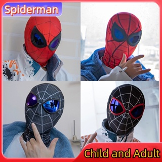 頭套面具蜘蛛人角色扮演服裝兒童成人萬聖節派對