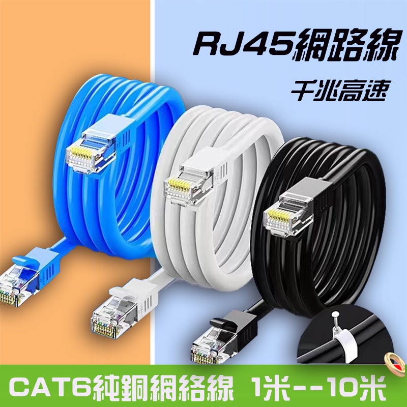 網線 CAT6 高速網路線 30公分~5米 CAT.6 網路線 RJ45 台灣現貨