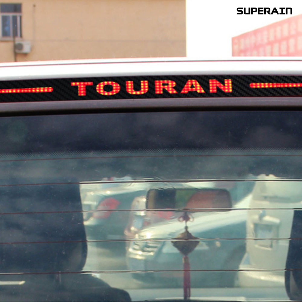 [汽車百貨]大眾途安後剎車燈貼紙 改裝專用裝飾碳纖貼 大TOURAN