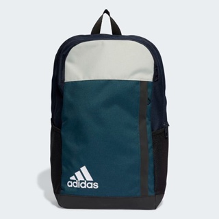 Adidas Motion BOS BP 後背包 雙肩背包 學生書包 運動 休閒 透氣 藍綠 [IK6891]