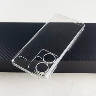 XIAOMI REDMI 適用於小米紅米 Note 13 Note13 Pro Plus 5G 光面水晶硬質 PC 全覆