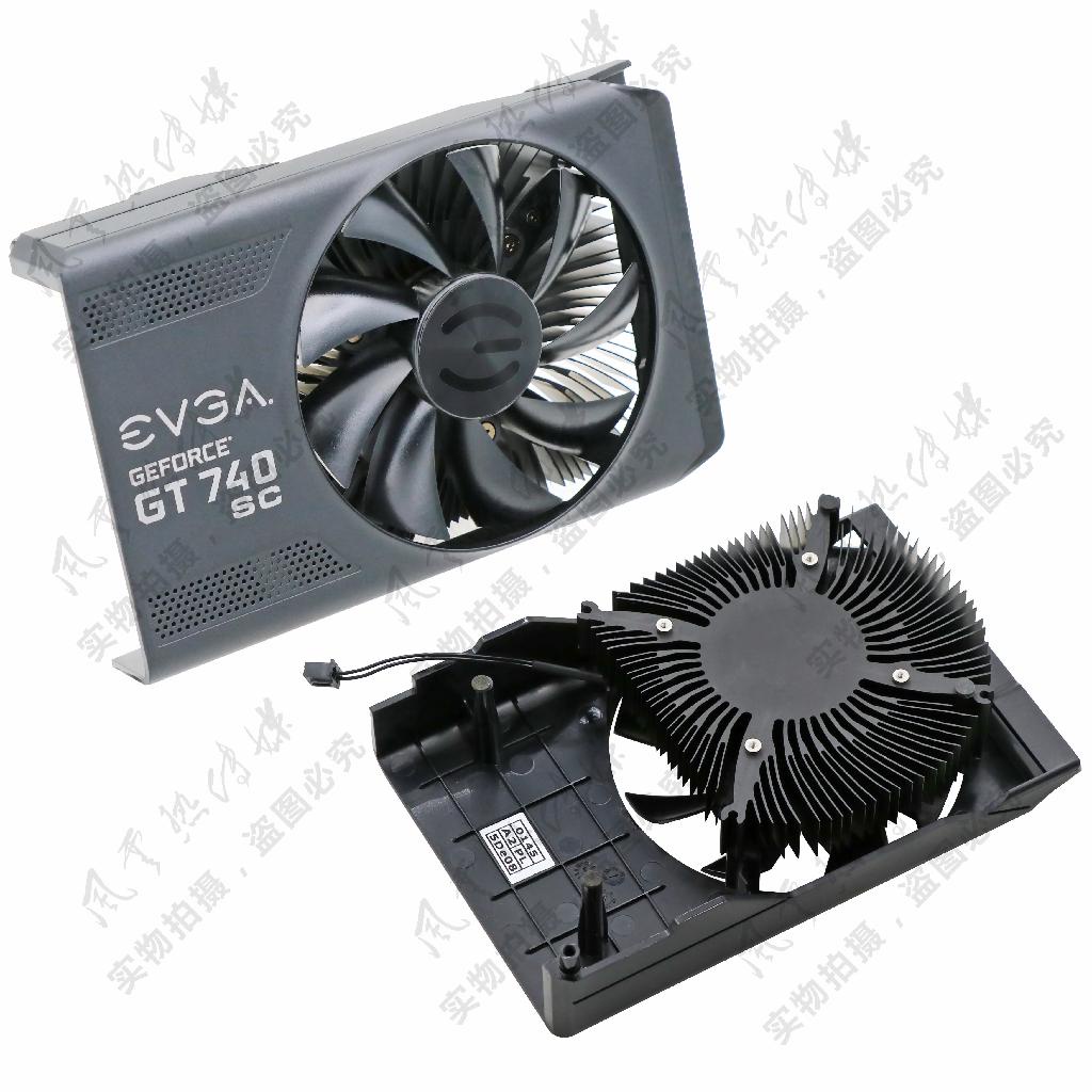 【專註】EVGA GT740 SC MINI短卡小鋼炮顯卡散熱器兼容昂達GTX1050/1050Ti