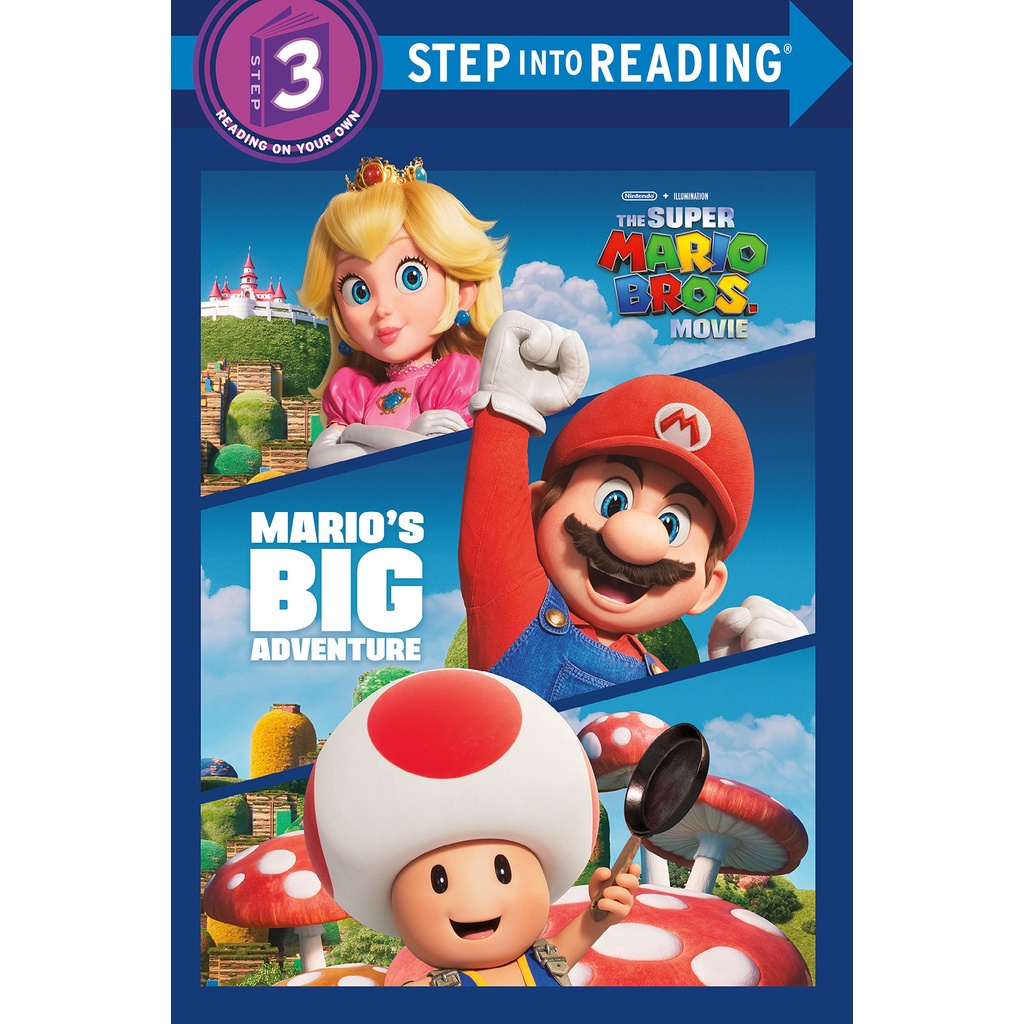 Mario's Big Adventure (Step into Reading Level 3)/Mary Man-Kong【三民網路書店】