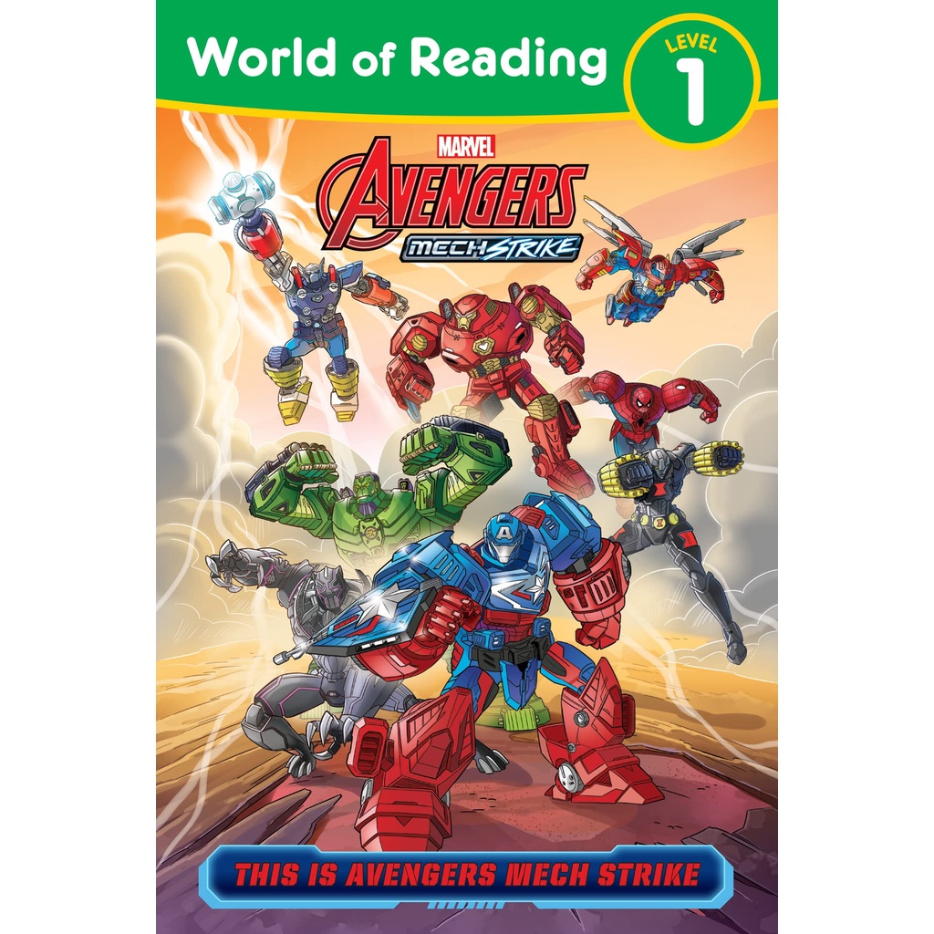 《Marvel》Avengers Mech Strike (World of Reading) (Level 1)/Marvel Press Book Group【三民網路書店】