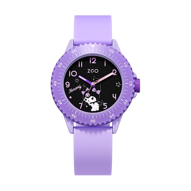 三麗鷗聯名 酷洛米手錶 女款初中生兒童學生可愛石英錶 女式抖音爆款手錶
