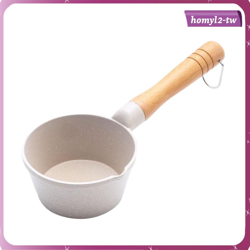 [HOMYLcbTW] 廚房小奶鍋,10cm不粘醬鍋咖啡牛奶保溫器多功能家用廚房
