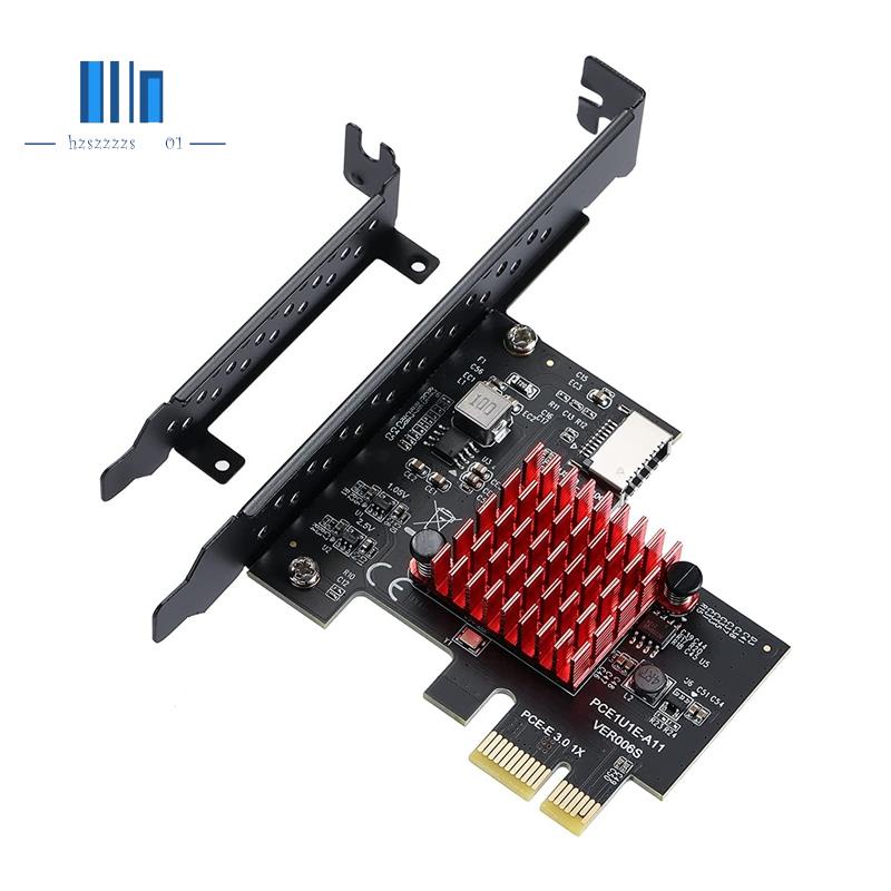 Pcie USB 3.1 GEN2 Type-E 擴展卡,10Gbps PCI Express 3.0 1X 至 20P