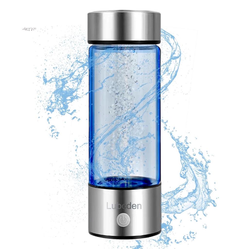 Ja 戶外運動水壺氫水瓶大容量可充電水瓶戶外運動和旅行不含雙酚 A 玻璃飲料,適合遠足露營和跑步