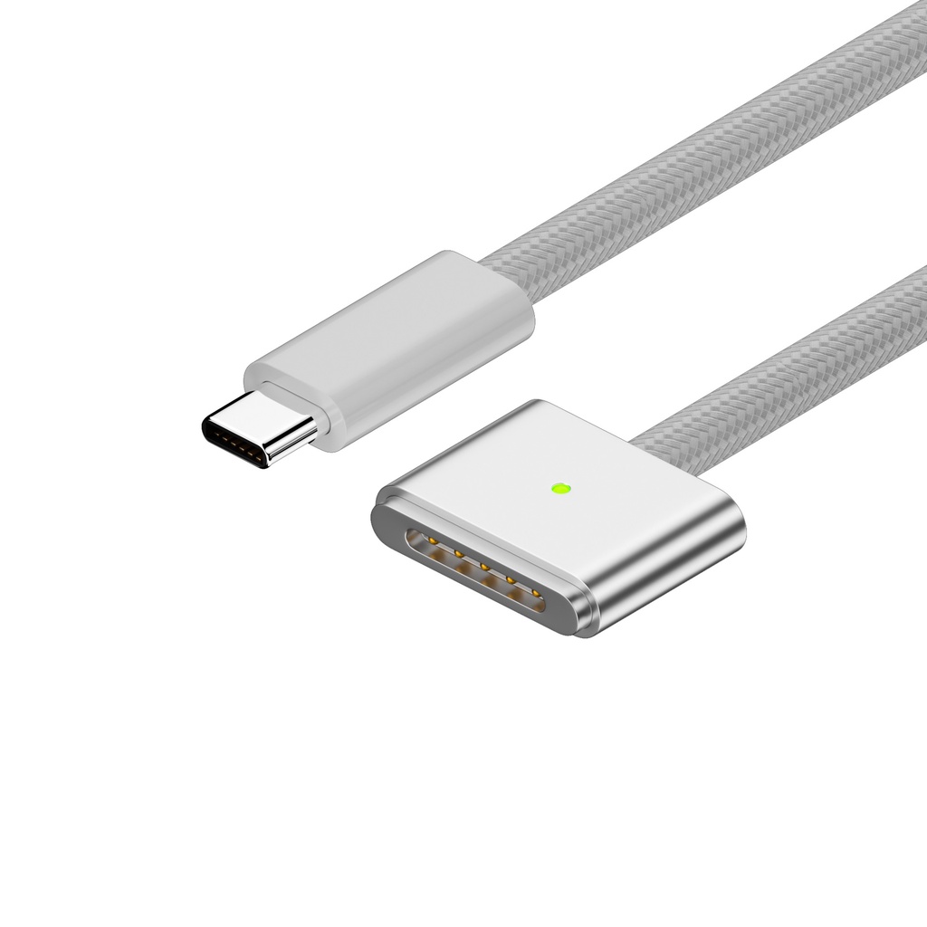 Type-c轉magsafe3代線140w快充 適用於新款MacBook pro磁吸線
