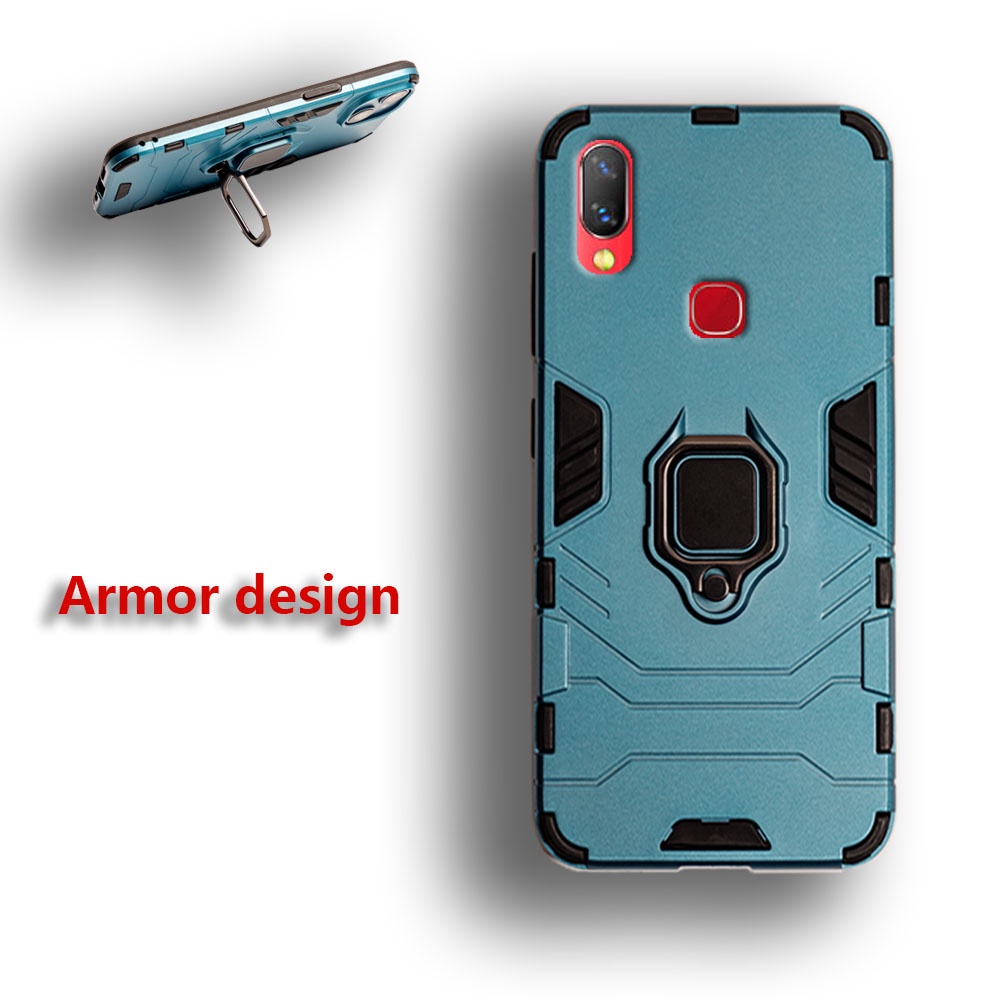 Vivo Nex A Military Armor Design 全保護手機殼磁環重型防震保護套皮膚
