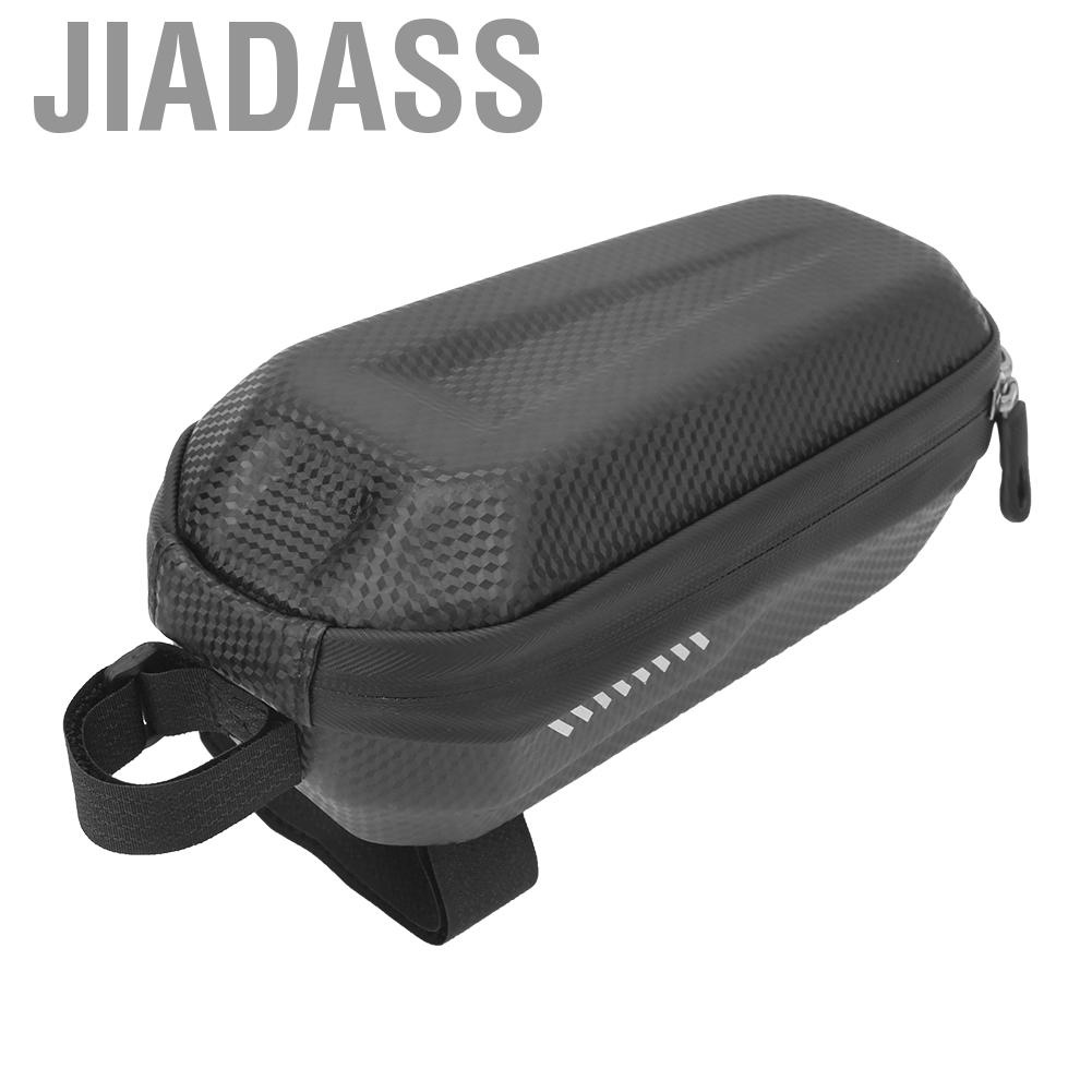 Jiadass EVA 硬殼防水自行車包騎行包前管框架袋支架馬鞍包夜間反光自行車工具