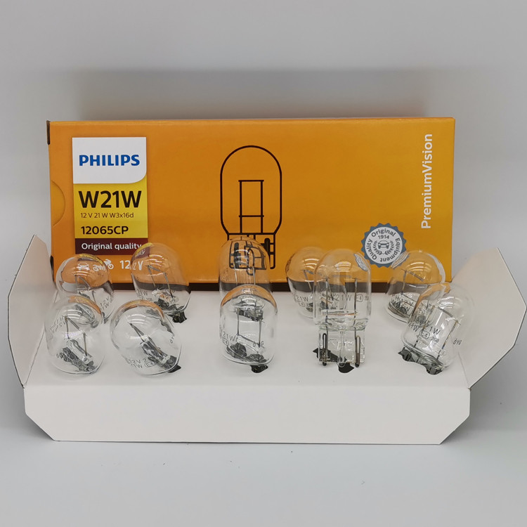 飛利浦 PH 12V W21W E4 T20 1881 7440 12065 W3x16d 汽車尾燈泡