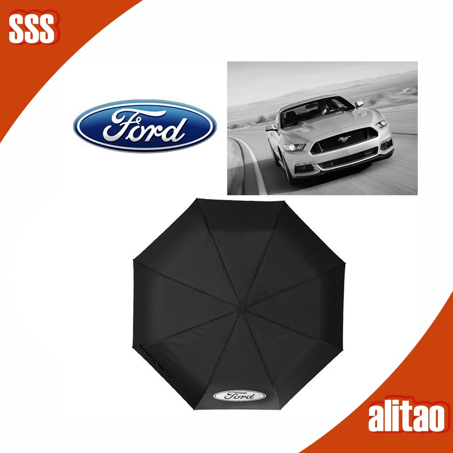 ALITAO【限時低價】福特 FORD Focus Fiesta Mondeo KUGA汽車雨傘 車用折詁傘 汽車雨傘