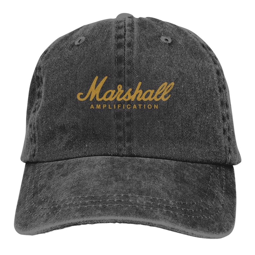 MARSHALL 新款時尚經典馬歇爾功放音響金色設計可調節帽子情侶版