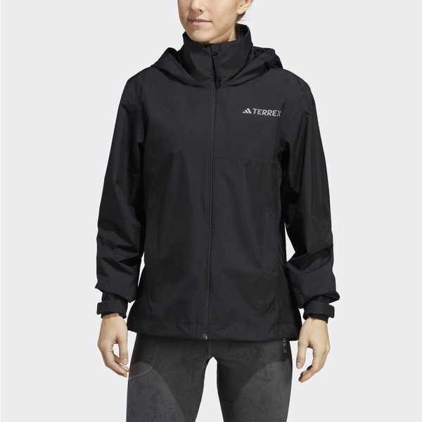 Adidas W Mt Rr Jacket HN5460 女 連帽外套 戶外 休閒 透氣 反光 舒適 亞洲版 黑