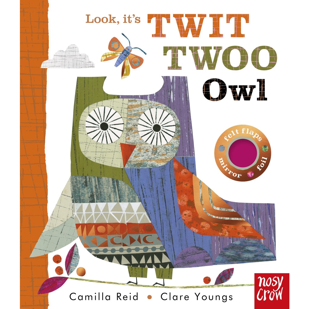 Look, It's Twit Twoo Owl (Felt Flaps)(硬頁書)/Camilla Reid【三民網路書店】