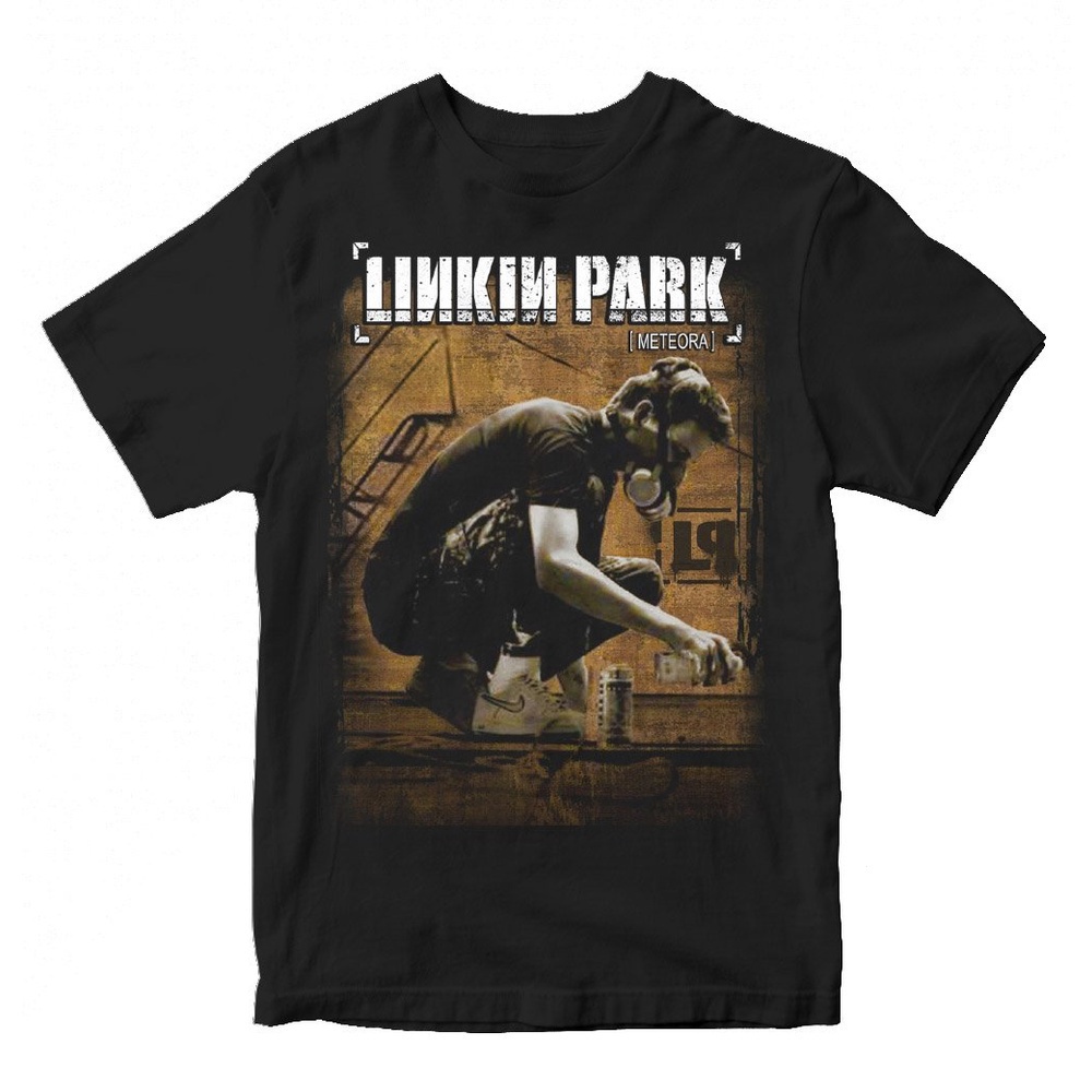 搖滾樂隊 Linkin Park Meteora-Now 搭配 XP 碼 T 恤。